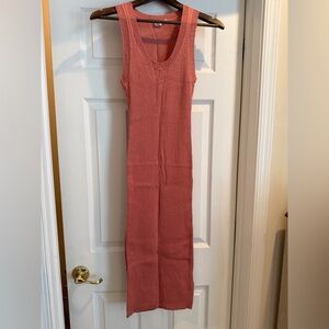 GAP Coral Knit Sleeveless Dress